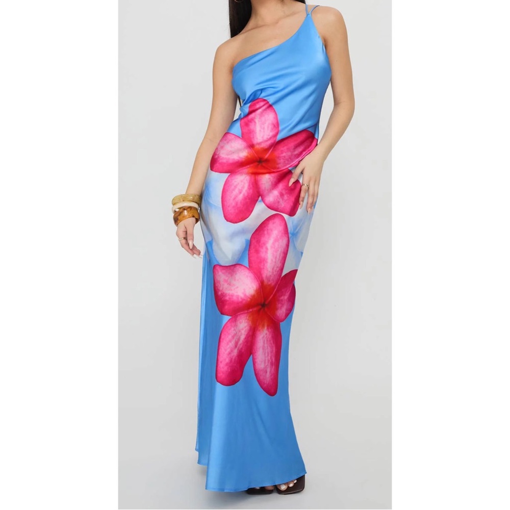 PRINCESS POLLY ~One Shoulder Maxi Dress (NWT)